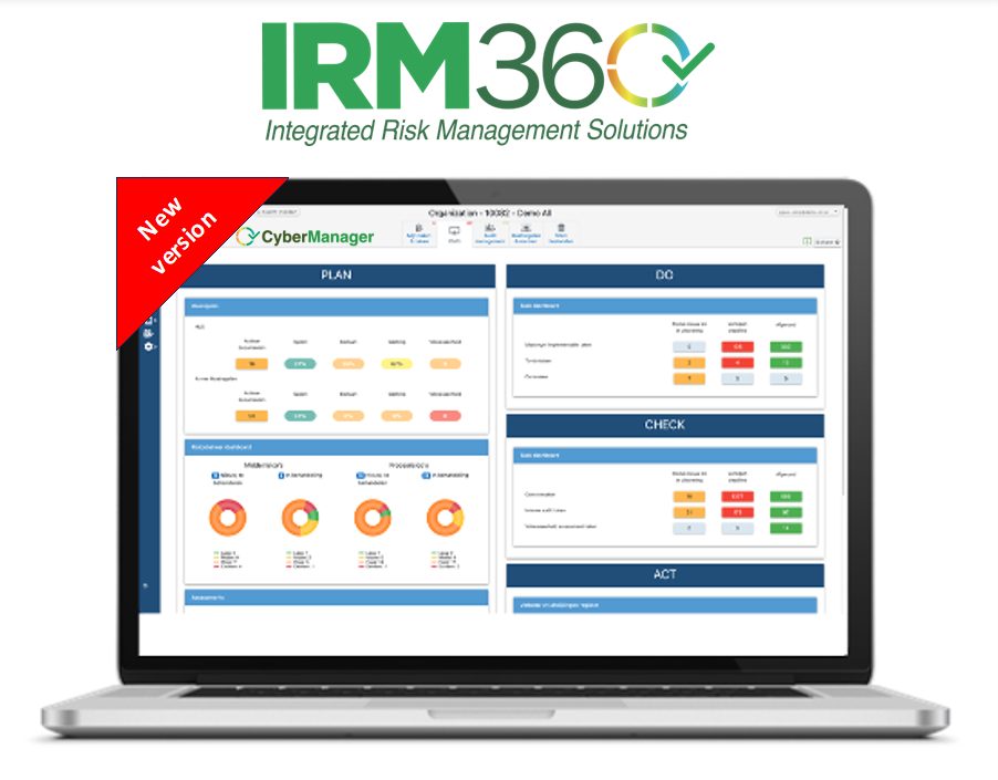 Nieuwe versie IRM360 software